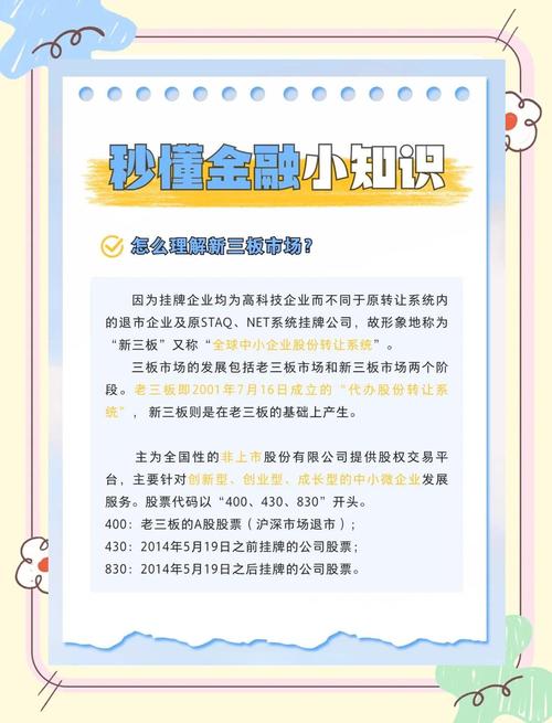 新三板：中小企业融资平台，其发展前景与政策支持解读