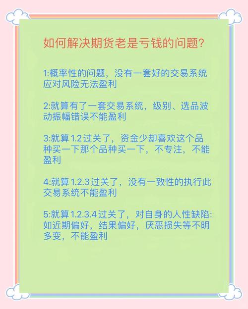 期货盈亏变动较大的原因_期货交易新手亏损原因_期货交易持续亏损心理准备