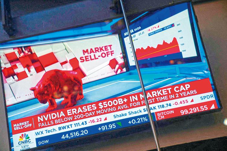 美国股市 跌_美债收益率上涨_美国股市下跌