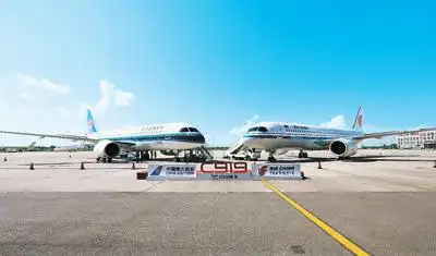 8月29日国航南航首架C919飞机亮相，国产大飞机开启新阶段