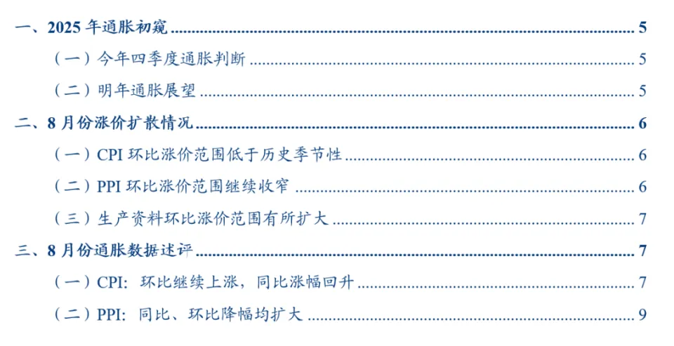 8月CPI、PPI数据公布！明年通胀形态如何？四季度咋判断？