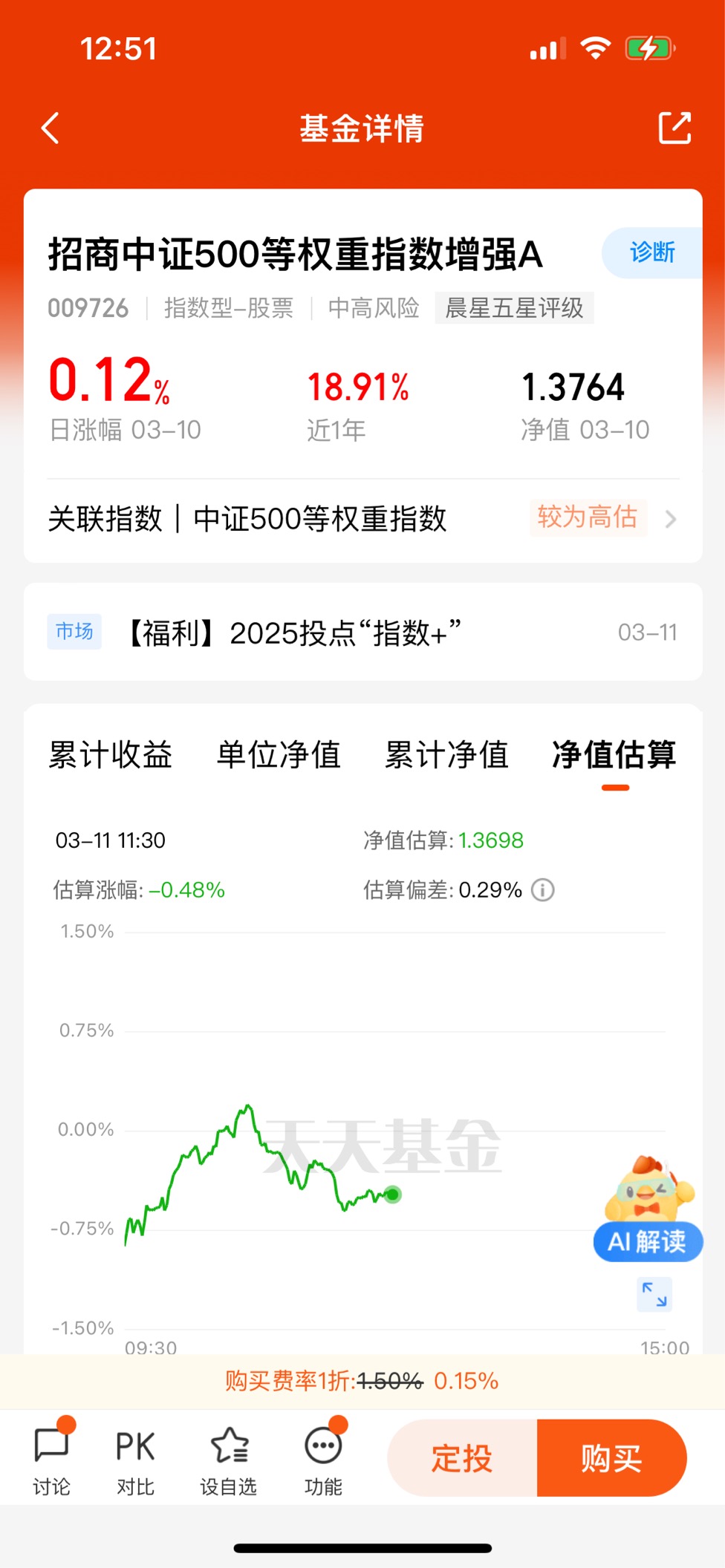 指数基金与指数增强基金_招商中证500等权重指数增强A_什么叫等权重股价指数