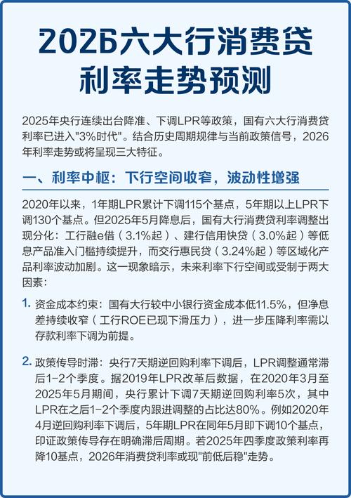 央行降准后个人消费贷放水，利率优惠力度加大